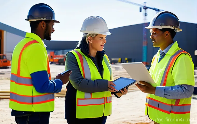 소방설비기사의 연간 목표 설정 방법 - **Prompt 2: Innovative Fire Protection with AI and IoT**
    "A striking, futuristic image depicting...